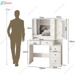 میز آرایش گلسا