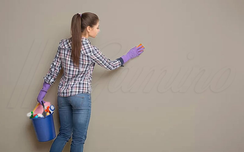 بهترین روش برای تمیز کردن دیوار‌های رنگ شده