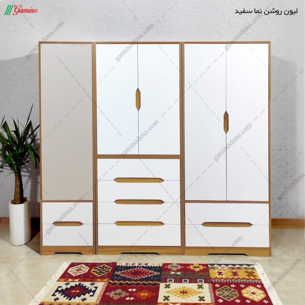 کمد لباس سه تکه هومان