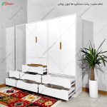 کمد لباس سه تکه هومان