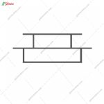 شلف دیواری ترنم