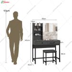 میز آرایش آتیلا + نشیمن