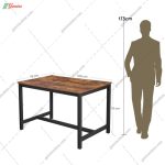 میز غذا خوری فلور