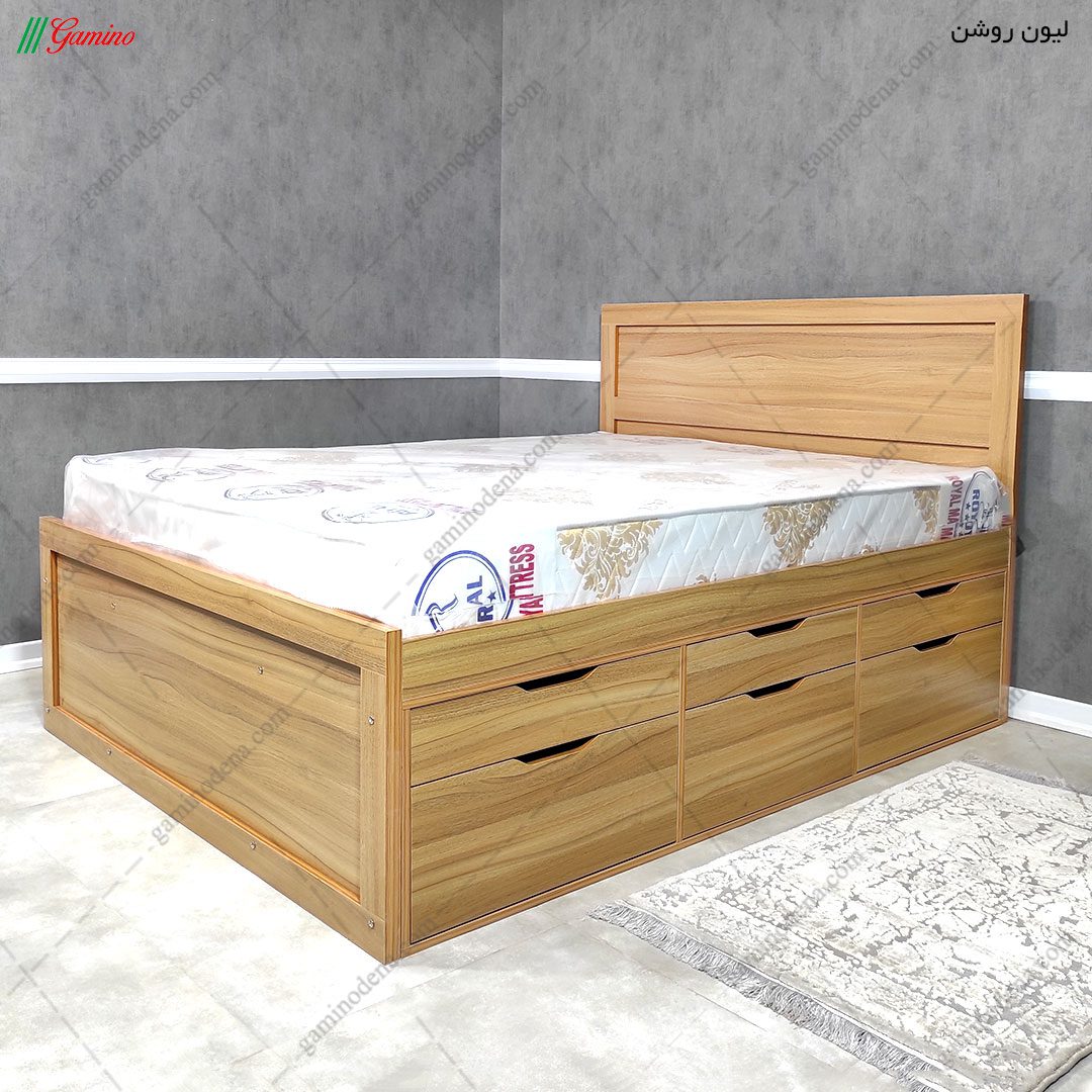 تخت خواب درسا تخت خواب دو نفره ارزان با قیمت، تخت خواب درسا