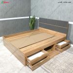 تخت خواب دو نفره اسپرت، تخت خواب لارا