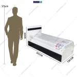 آدمک تخت خواب غزاله یک و نیم نفره، گامی نو