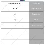 جدول تخت خواب غزاله یک و نیم نفره، گامی نو