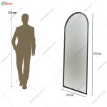 آینه دکوراتیو قدی ستاره 180