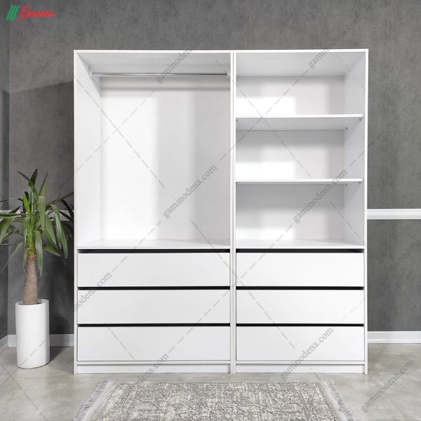 کمد لباس بدون درب سلین