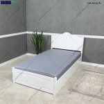 تخت خواب ساده آیلار 120 گامی نو
