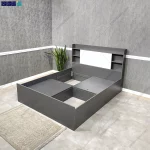 تخت خواب 120 بالسا با 2 عدد باکس باز شده