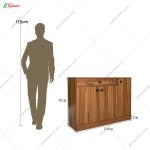 قیمت جا کفشی چوبی، جاکفشی آیسا