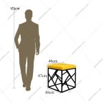 صندلی و نشیمن رادین تک نفره