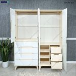 مدل کمد لباس چوبی جدید، عکس کمد لباس، کمد لباس دخترانه، کمد لباس روبیتا