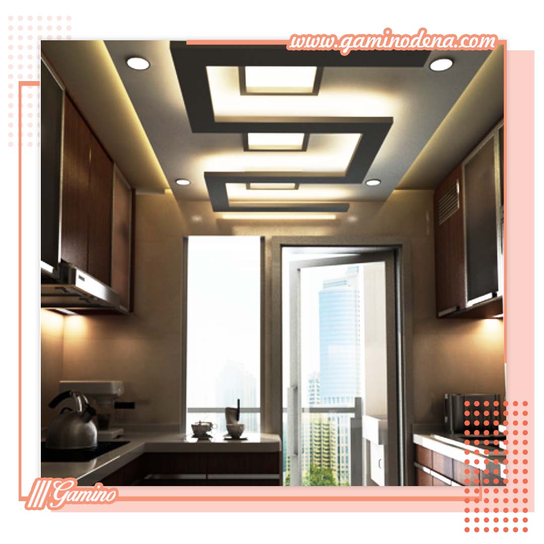 10 ایده کدرن سقف آشپزخانه + عکس و ایده