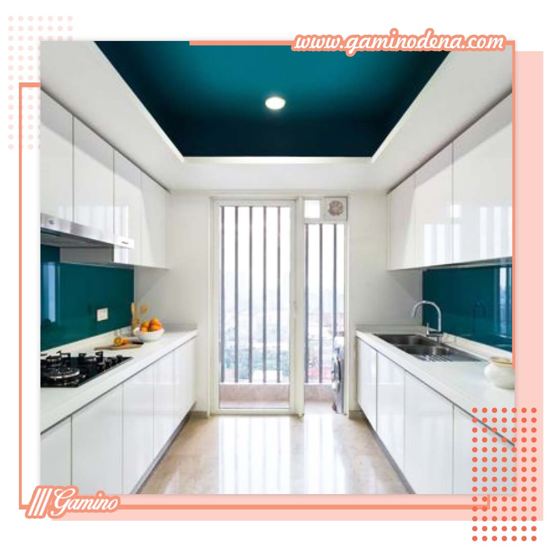 10 ایده کدرن سقف آشپزخانه + عکس و ایده