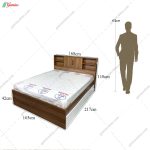 تخت خواب، تخت ، تخت خواب دو نفره، تخت خواب ساده و شیک، تخت خواب دو نفره عروس و داماد مدل تخت خواب دو نفره، تخت خواب سلنا