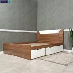 تخت خواب دو نقره کرانه گامی نو