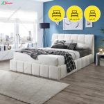 تخت خواب، تخت ، تخت خواب دو نفره، تخت خواب ساده و شیک، تخت خواب دو نفره عروس و داماد تخت خواب دو نفره مدرن، تخت خواب عروس، تخت خواب نسترن