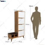 جاکفشی جدید، جاکفشی لاکچری، جاکفشی آینه دار جدید جاکفشی ایستاده، جاکفشی نشیمن دار گلستان