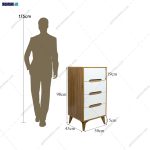 دراور هومان 4 کشو عرض 50