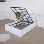 تخت خواب کفی فلزی مگنولیا طرحی شیک و ساده از گامی نو