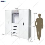 کمد لباس مدرن، خرید آنلاین کمد لباس، ساخته شده در مجموعه گامینو