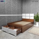 تخت خواب، تخت ، تخت خواب دو نفره، تخت خواب ساده و شیک، تخت خواب دو نفره عروس و داماد تخت خواب دو نفره اسپرت، تخت خواب دخترانه، تخت خواب بسامه، تخت خواب ساخته شده توسط گامی نو