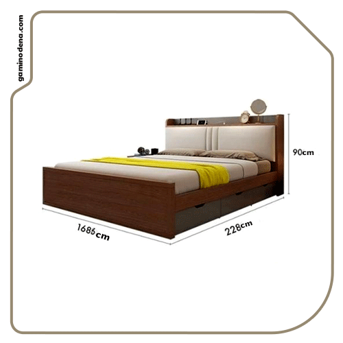 تخت خواب راحتی، تخت خواب ارزان، ساخته شده در مجموعه گامی نو