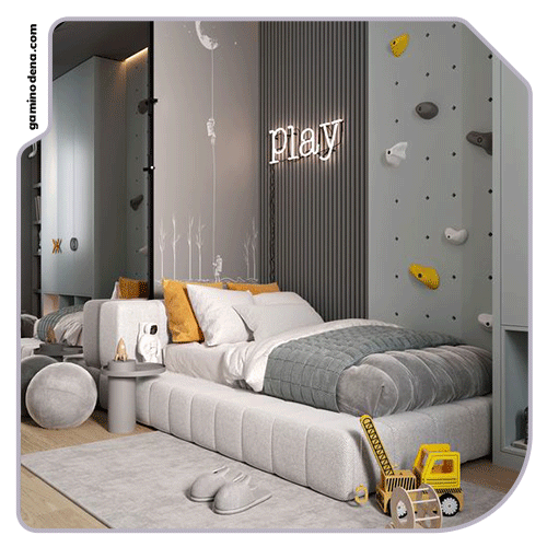دکوراسیون اتاق خواب کودک، ساخته شده در مجموعه گامی نو