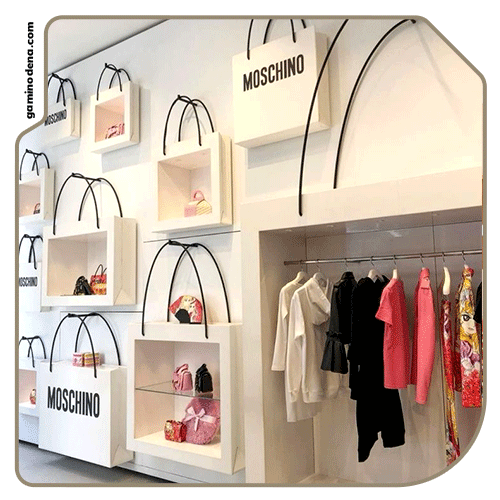 دکوراسیون داخلی مغازه، طراحی داخلی، ساخته شده در مجموعه گامی نو
