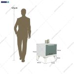 میز پاتختی، پاتختی تخت خواب ، میز پاتختی فانتزی، ساخته شده در مجموعه گامی نو