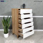 دراور 6 کشو هومان (80)، دراور جدید، دراور مدرن، ساخته شده در مجموعه گامی نو