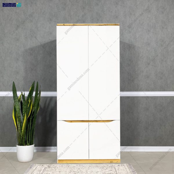 مدل کمد لباس چوبی جدید، کمد لباس مدرن، ساخته شده در مجموعه گامی نو