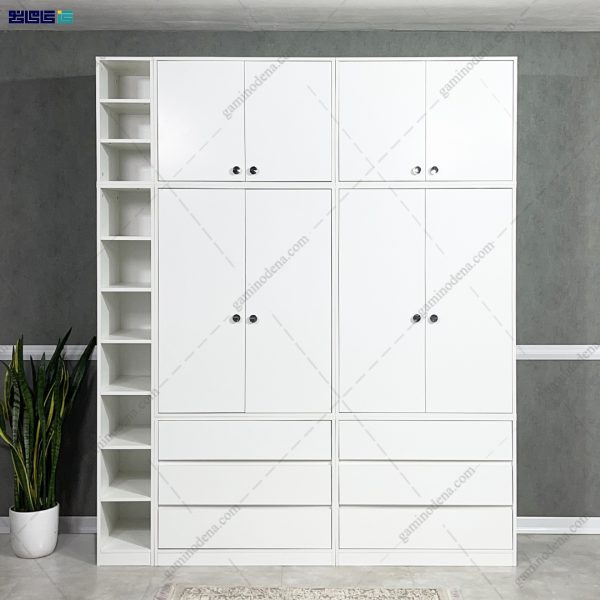 مدل کمد لباس چوبی جدید، عکس کمد لباس، کمد لباس دخترانه، کمد لباس نیکسام