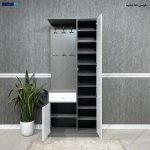 جاکفشی جدید، جاکفشی لاکچری، جاکفشی آینه دار جدید جاکفشی ایستاده، جاکفشی و جالباسی رز، ساخته شده در مجموعه گامی نو