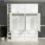 مدل کمد لباس چوبی جدید، عکس کمد لباس، کمد لباس دخترانه، کمد لباس نیکسام