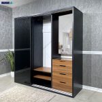 مدل کمد لباس چوبی جدید، عکس کمد لباس، کمد لباس دخترانه، کمد لباس، کمد لباس جدید، ساخته شده در مجموعه گامی نو