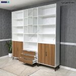 کتابخانه، شلف کتابخانه، ساخته شده در مجموعه گامی نو