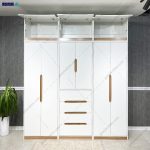 مدل کمد لباس چوبی جدید، عکس کمد لباس، کمد لباس دخترانه، کمد لباس هانیه تولید شده در مجموعه ی گامی نو دنا