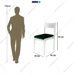 صندلی چوبی گندم