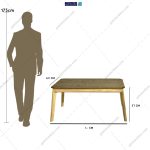 میز جلو مبلی عسلی ناز