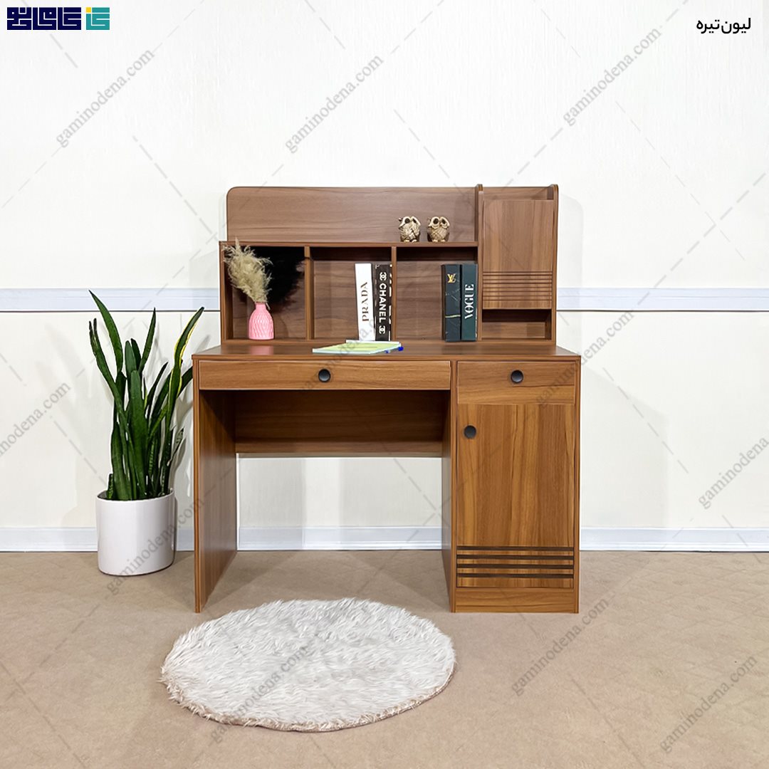 میز تحریر مینیمال، میز تحریر ام دی اف، میز تحریر فلزی، میز تحریر ماهگون