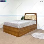 تخت خواب 120 آبنوس