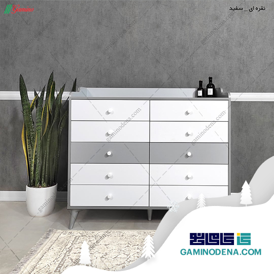 دراور چوبی ارزان 10 کشو پونه