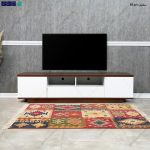مدل میز تلویزیون دیواری ساده و شیک، میز تلویزیون نعمت