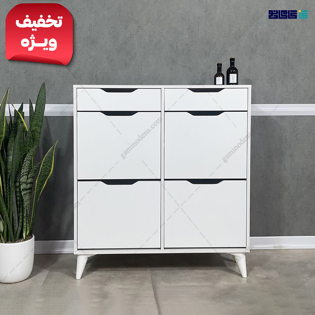 جاکفشی آلوا 4 + 2 سفید