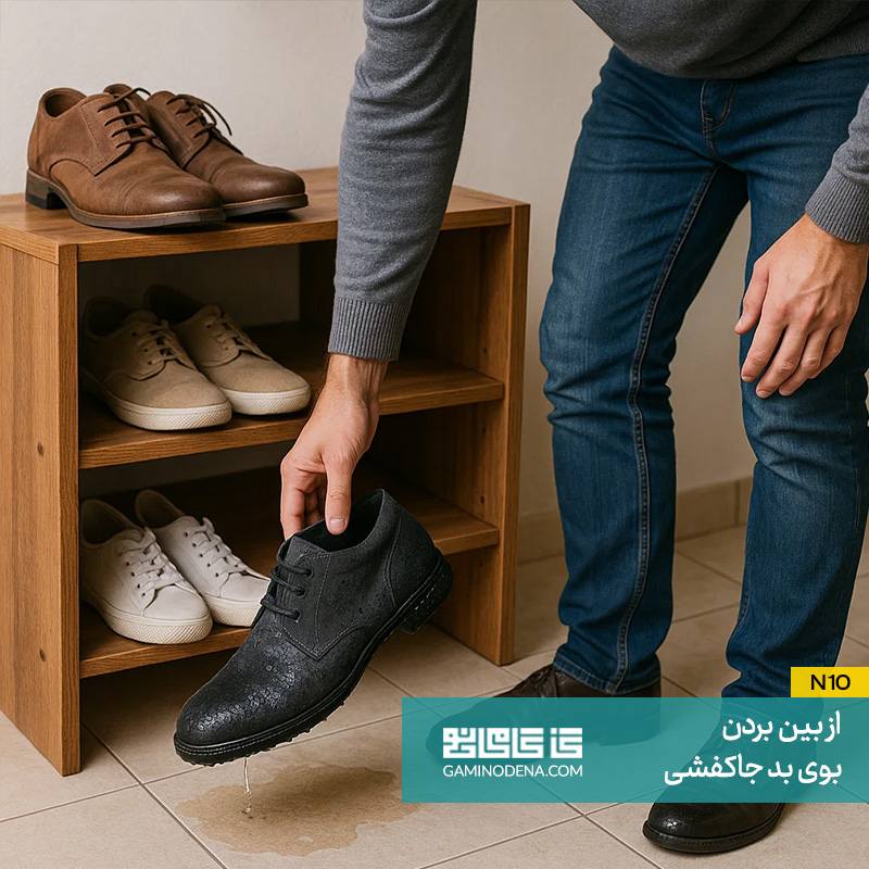 نگهداری کفش‌ ها در حالت خشک در جاکفشی