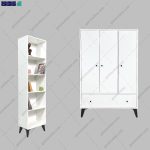 ست کمد و کتابخانه کوچک دیارا