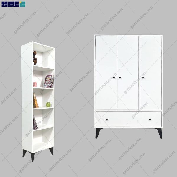 ست کمد و کتابخانه کوچک دیارا